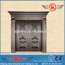 JK-C9023 De alta calidad exterior compuesto doble imitar puerta de cobre